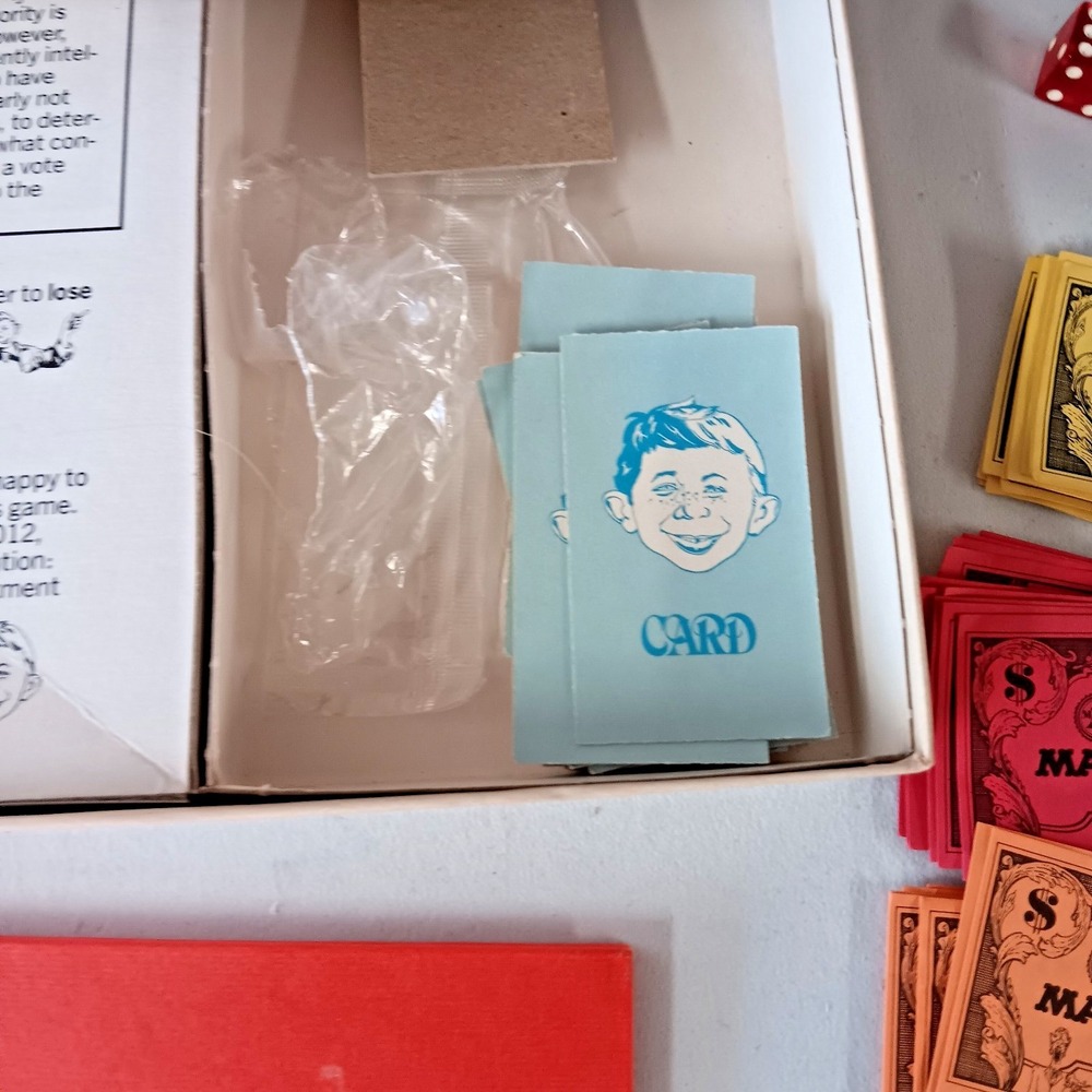 Vintage The Mad Magazine Game Parker Brothers‎ Board Game Complete 70s Toy Funny - Picture 6 of 11